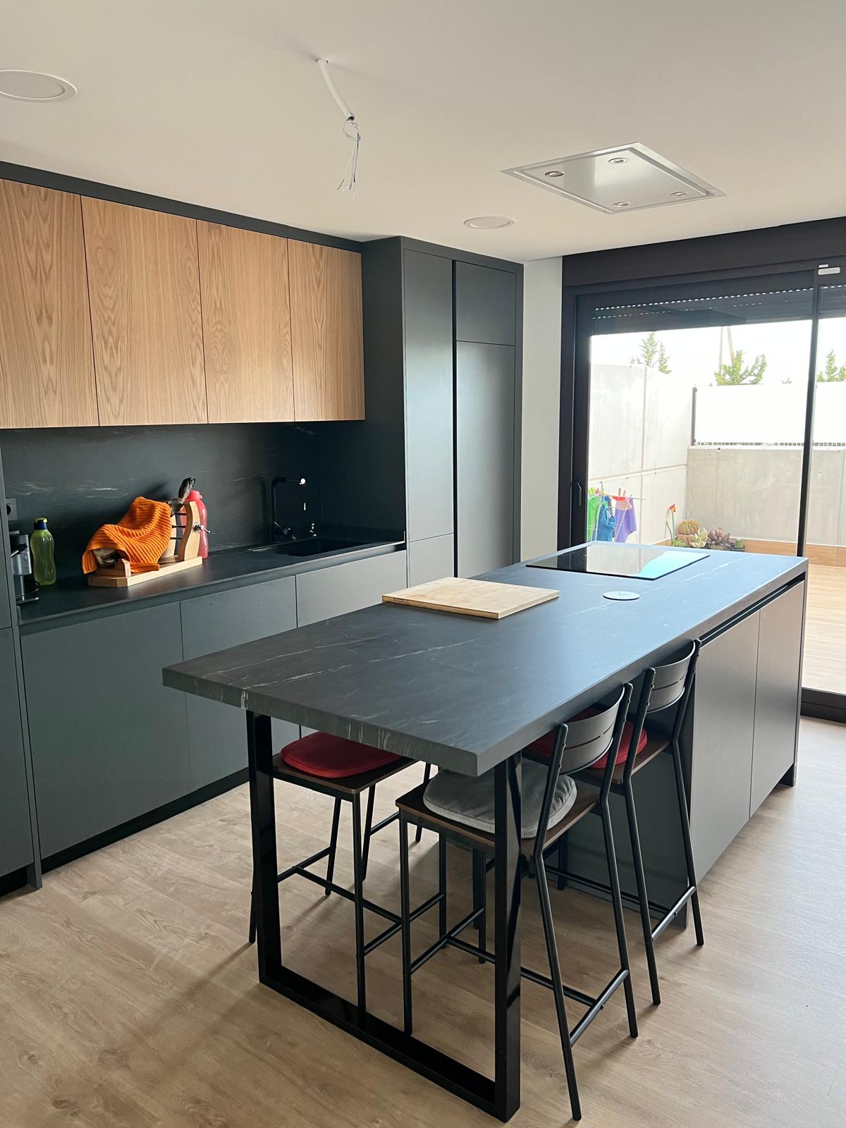 Cocina de granito